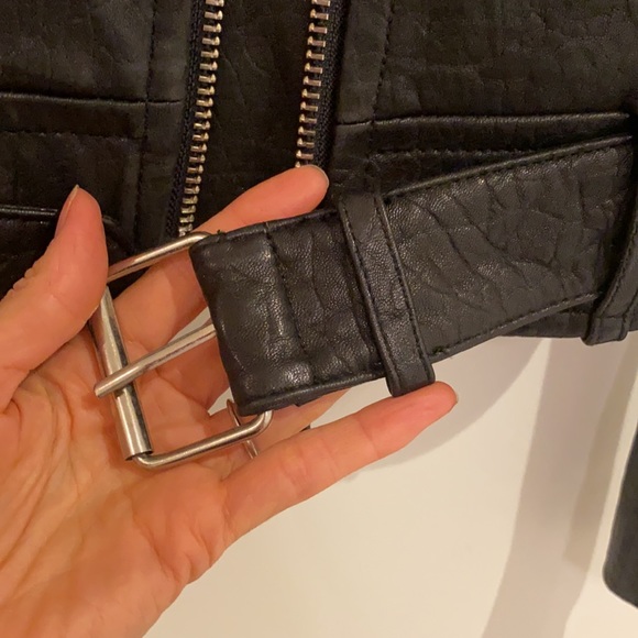 Aritzia Mackage Rumer Leather Motorcycle Jacket XS - Picture 9 of 16